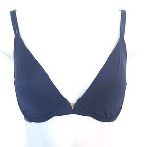 NWT Victoria's Secret Navy Blue Unlined Plunge Bra
